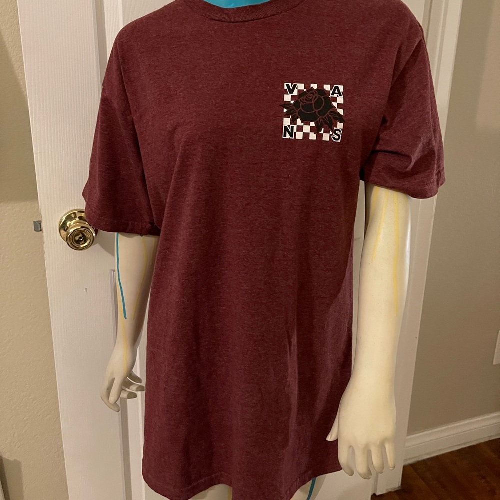 VANS “CHECKERED ROSE” Tshirt